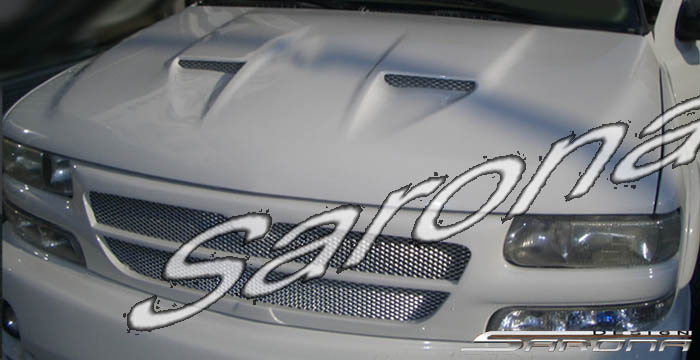 Custom Chevy Suburban Hood  SUV/SAV/Crossover (2000 - 2006) - $980.00 (Manufacturer Sarona, Part #CH-005-HD)